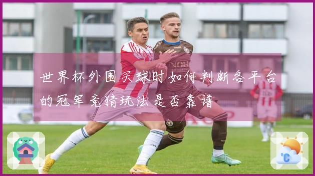 世界杯外围买球时如何判断各平台的冠军竞猜玩法是否靠谱